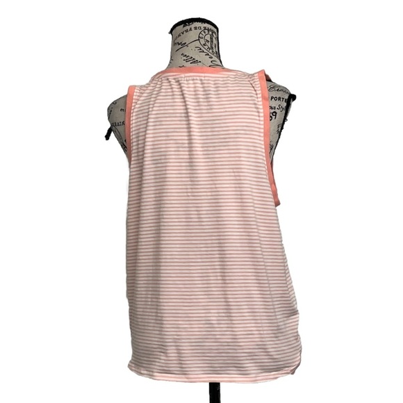 Splendid Striped Womens  Cotton Tank Beach Nautical preppy  Coastal M Outdoor - Picture 4 of 9
